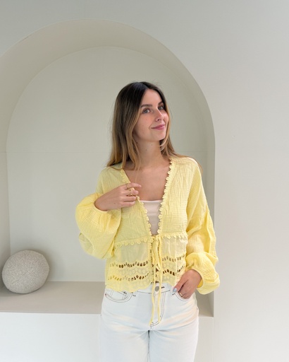 [22528 gelb] Bluse Ariell